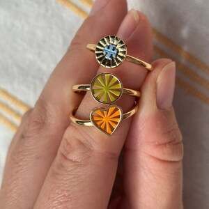 Tory Burch Stacking Ring Set (Size 8)